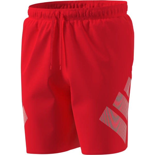 Adidas BB SH 8IN piros férfi rövidnadrág