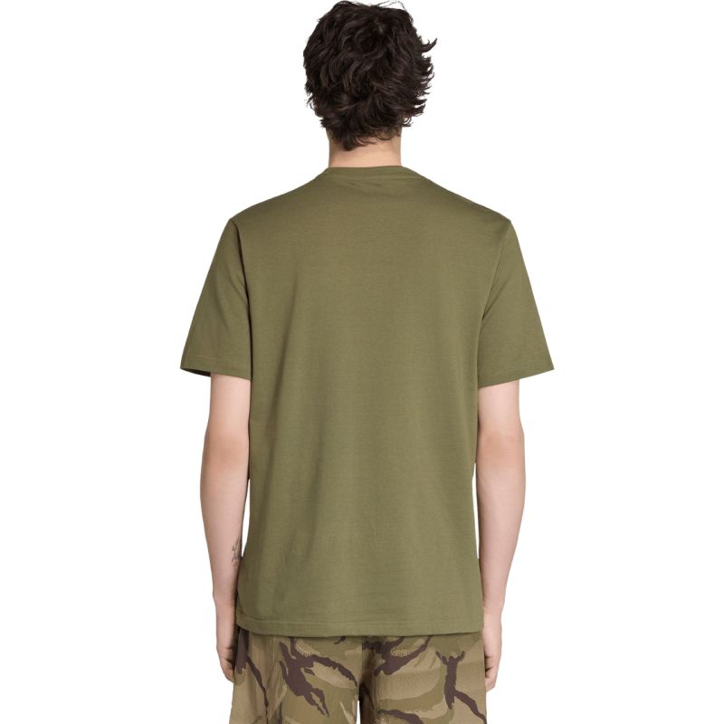 Adidas Camo T-shirt férfi póló, oliva