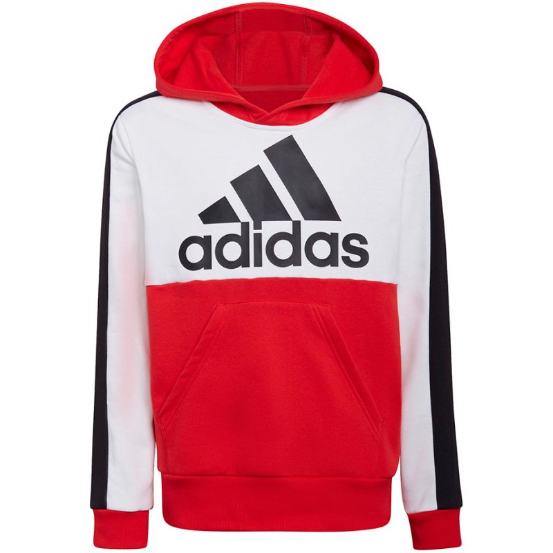 Adidas Colorblock Fleece Hoodie Jr HC5657 sweatshirt Pulóver - Sportmania.hu