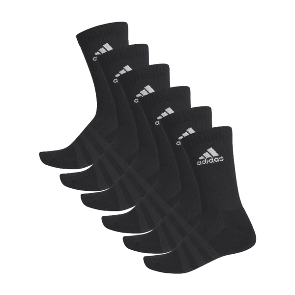 Adidas Cush CRW 6 darabos fekete zokni szett - Sportmania.hu