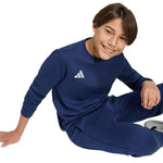 adidas Entrada 26 Sweat Top for kids, navy blue gyerek pulóver JZ6552