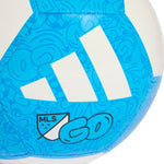 adidas EPP Club white and kék futball labda KH0307