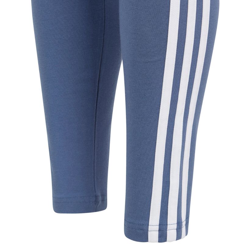 Adidas Essentials 3-Stripes Cotton Tights Jr leggings IS2633 Leggings - Sportmania.hu
