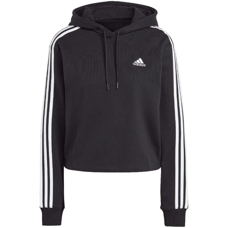 adidas Essentials 3-Stripes French Terry Crop Hoodie W IC8767 - Sportmania.hu
