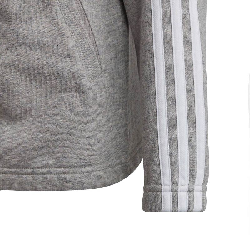 adidas Essentials 3-Stripes Full-Zip Hoodie Jr IC3635 Kapucnis pulóver - Sportmania.hu