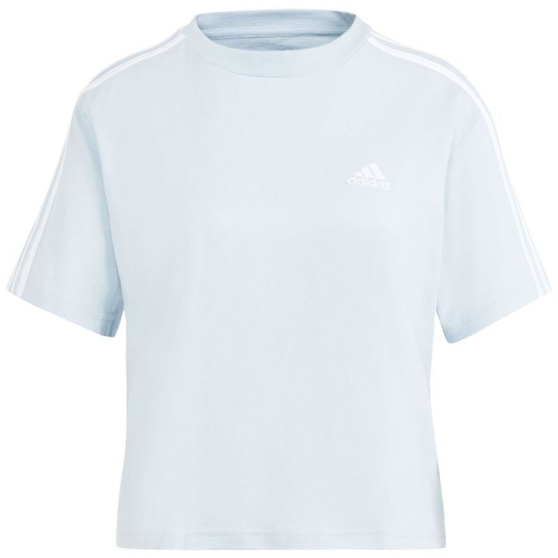 adidas Essentials 3-Stripes Single Jersey Crop Top W IS1568 Ruházat - Sportmania.hu