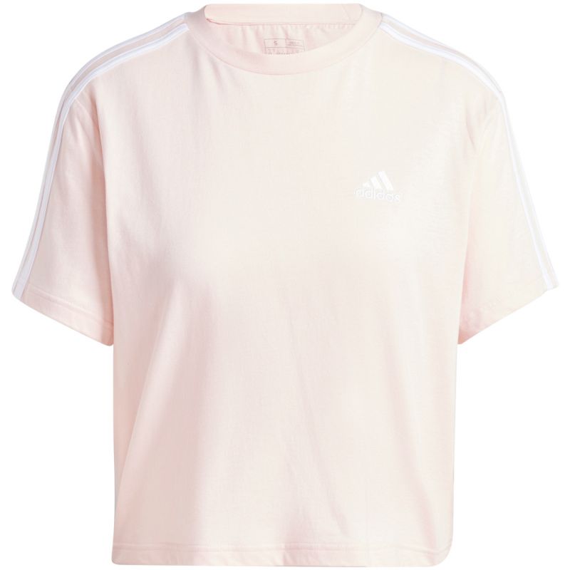 adidas Essentials 3-Stripes Single Jersey Crop Top W IY4227 Ruházat - Sportmania.hu
