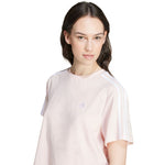 Adidas Essentials 3-Stripes Single Jersey W női crop top