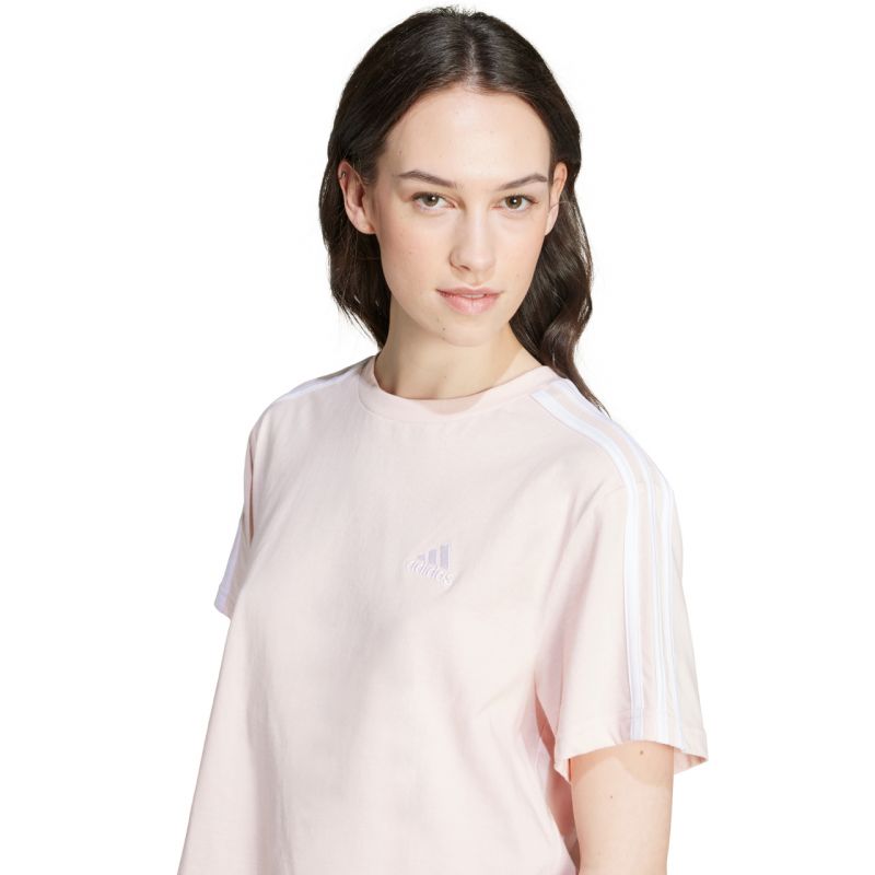 Adidas Essentials 3-Stripes Single Jersey W női crop top