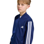 Adidas Essentials Climacool Kids' Sweatshirt gyerek pulóver, sötétkék
