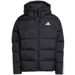 adidas Essentials Climawarm 3 Stripes Puffer Down Hooded Kabát férfi JM4165