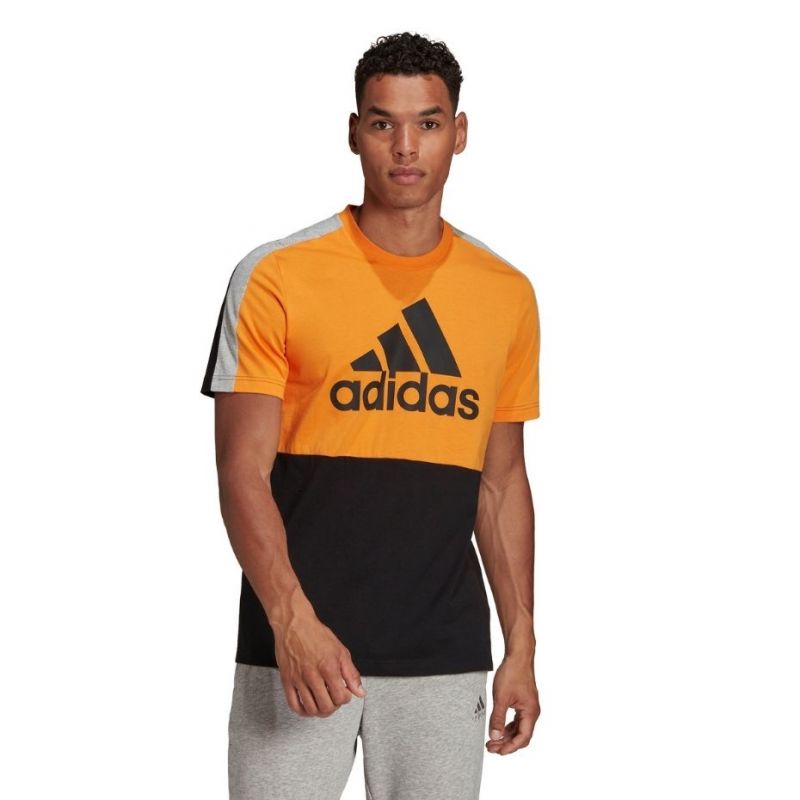 adidas Essentials Colorblock Single Jersey Tee M HE4328 Póló - Sportmania.hu