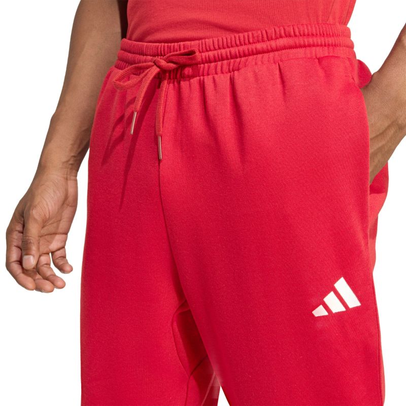 adidas Essentials Feelcozy Men's Red piros férfi nadrág KC0915