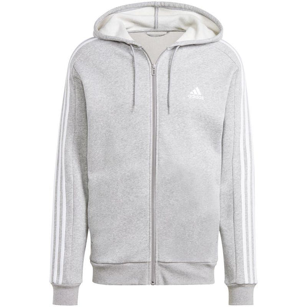 adidas Essentials Fleece 3-Stripes Full-Zip M sweatshirt IJ6479 Pulóver - Sportmania.hu