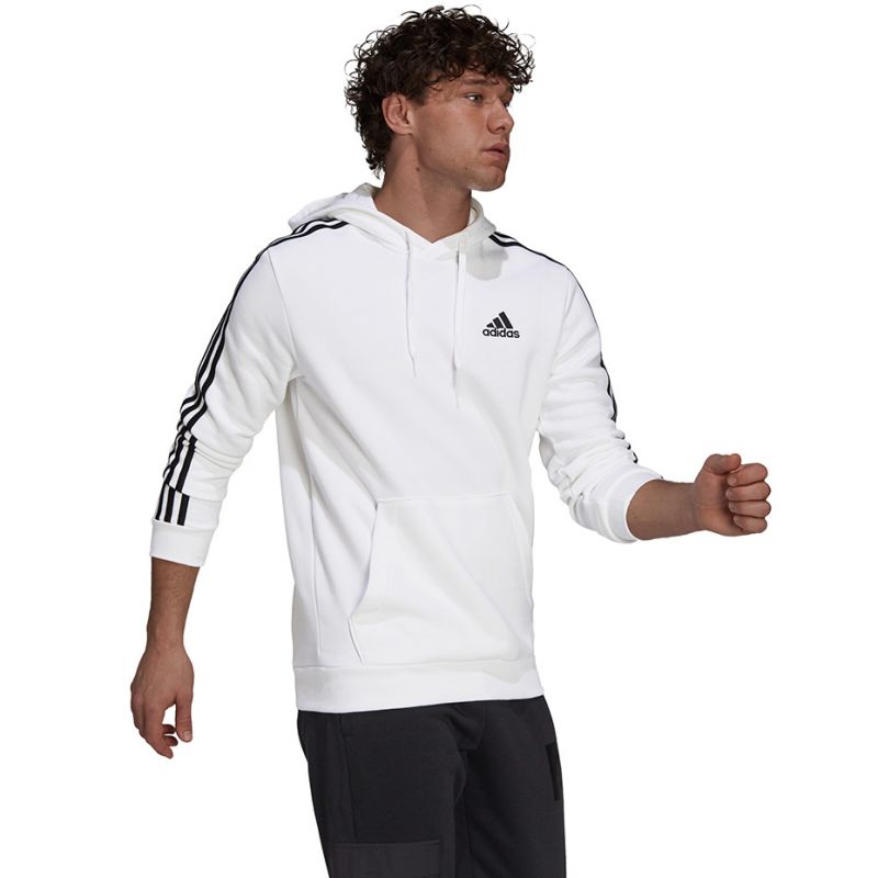 Adidas Essentials Fleece 3-Stripes Hoodie M GU2522 Kapucnis pulóver - Sportmania.hu