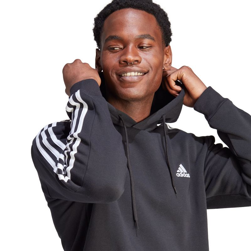 adidas Essentials Fleece 3-Stripes Hoodie M IB4028 Kapucnis pulóver - Sportmania.hu