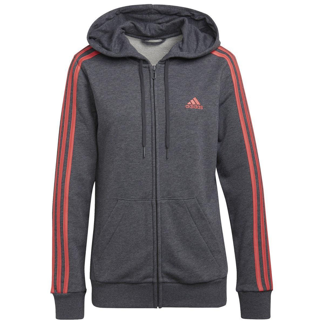 Adidas Essentials French Terry 3-Stripes cipzáros , női kapucnis pulóver - Sportmania.hu