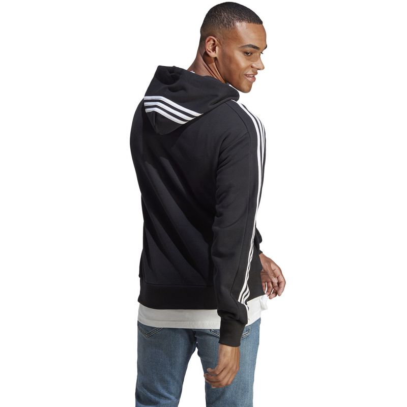Adidas Essentials French Terry 3-Stripes Hoodie M IC0435 Kapucnis pulóver - Sportmania.hu