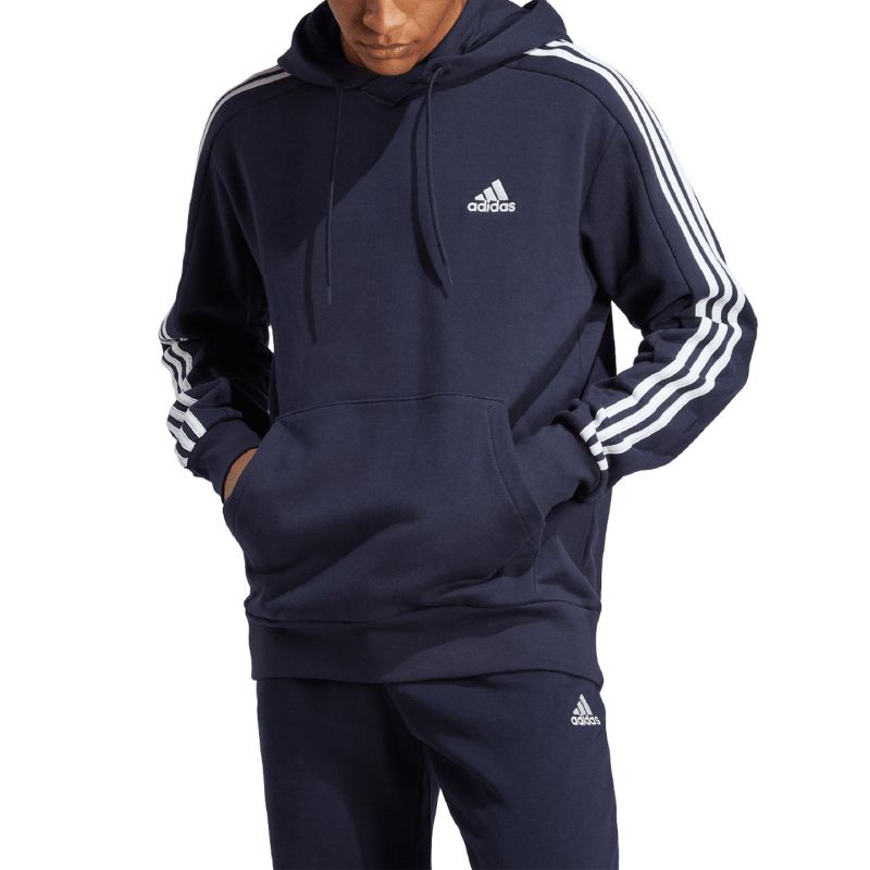 Adidas Essentials French Terry 3-Stripes Hoodie M IC0436 Kapucnis pulóver - Sportmania.hu