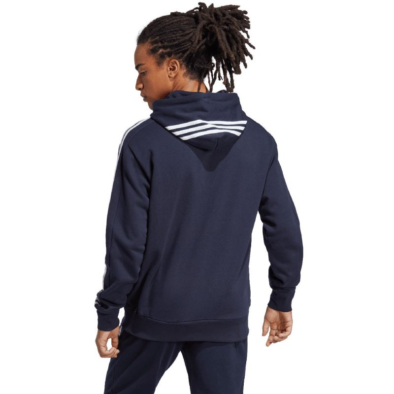 Adidas Essentials French Terry 3-Stripes Hoodie M IC0436 Kapucnis pulóver - Sportmania.hu