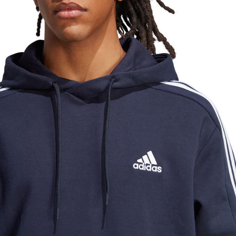 Adidas Essentials French Terry 3-Stripes Hoodie M IC0436 Kapucnis pulóver - Sportmania.hu