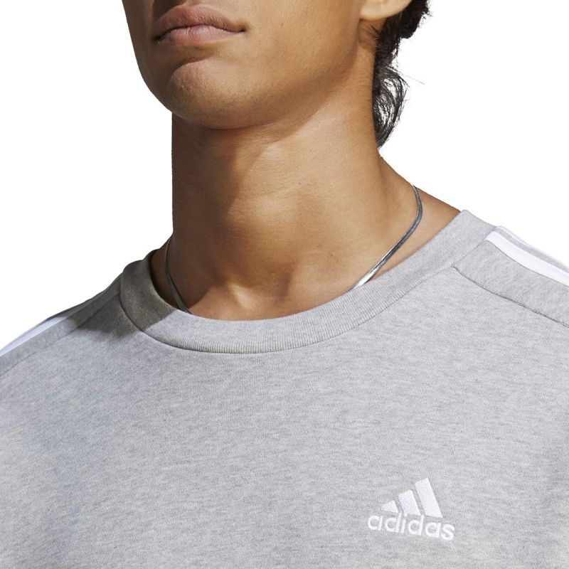adidas Essentials French Terry 3-Stripes M IC9319 sweatshirt Pulóver - Sportmania.hu