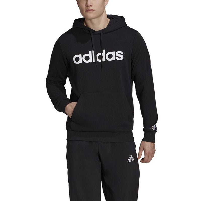 adidas Essentials French Terry Linear Logo Hoodie M GK9064 Kapucnis pulóver - Sportmania.hu