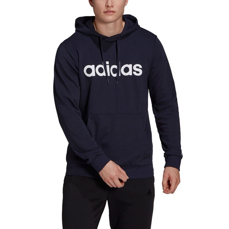 adidas Essentials French Terry Linear Logo Hoodie M GK9066 Kapucnis pulóver - Sportmania.hu