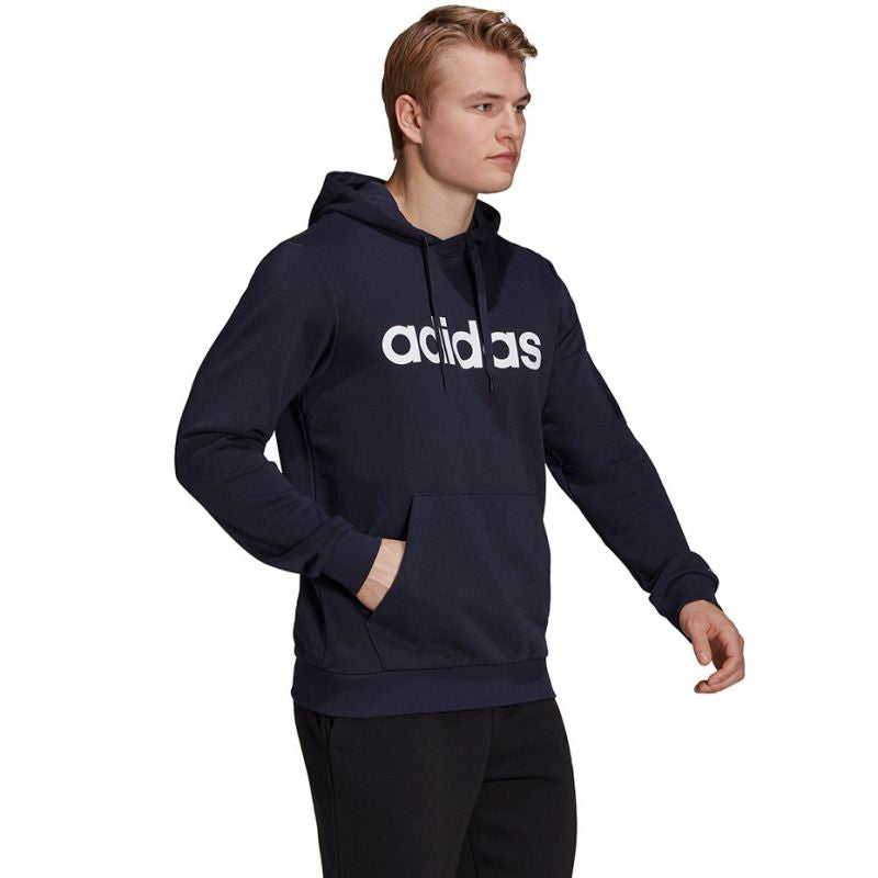 adidas Essentials French Terry Linear Logo Hoodie M GK9066 Kapucnis pulóver - Sportmania.hu