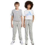 adidas Essentials Light Gray Kids' JY4995 128 cm gyerek nadrág