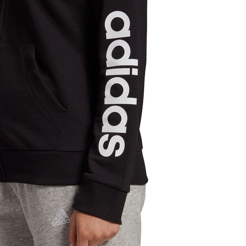 Adidas Essentials Linear Ful zipp Hoodie W GL0791 Kapucnis pulóver - Sportmania.hu