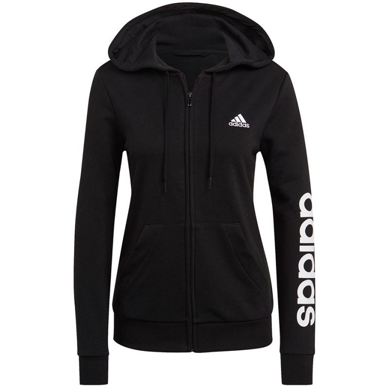 Adidas Essentials Linear Ful zipp Hoodie W GL0791 Kapucnis pulóver - Sportmania.hu