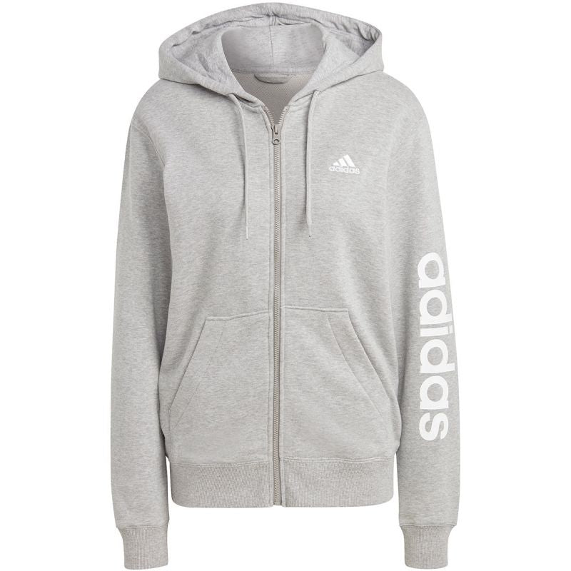 adidas Essentials Linear Full-Zip French Terry Hoodie W IC6866 - Sportmania.hu