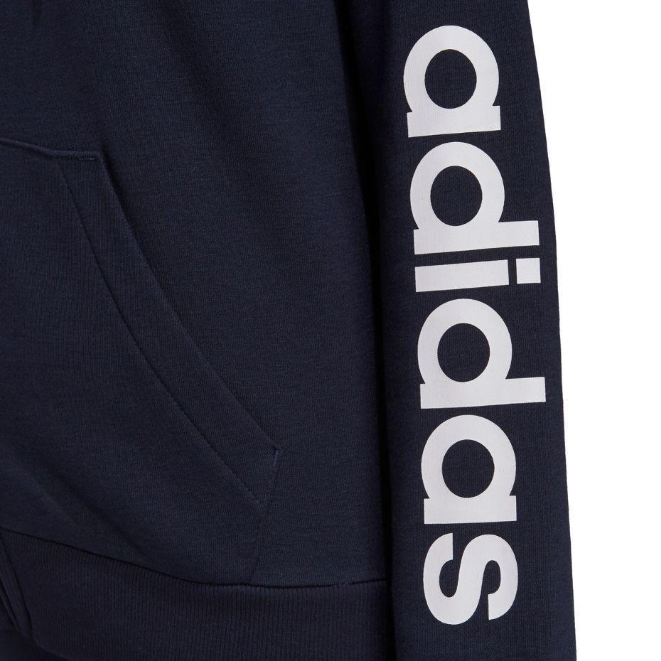 Adidas Essentials Logo Full-Zip kapucnis pulóver, női - Sportmania.hu