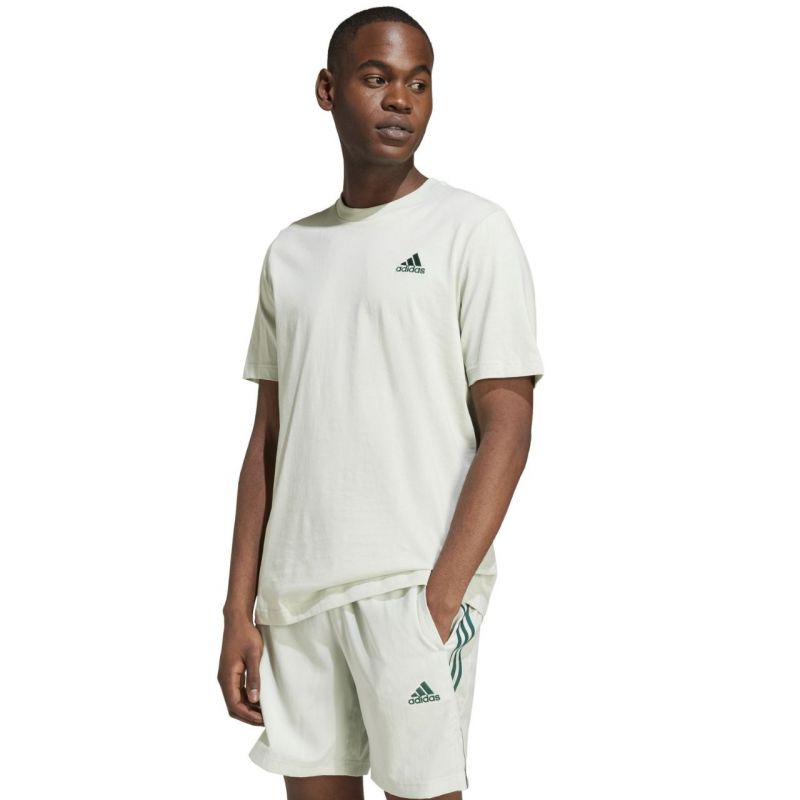 adidas Essentials Single Jersey Embroidered Small Logo Tee M IX0119 Póló - Sportmania.hu