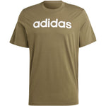 adidas Essentials Single Jersey Linear Embroidered Logo férfi Póló IC9280