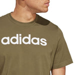adidas Essentials Single Jersey Linear Embroidered Logo férfi Póló IC9280