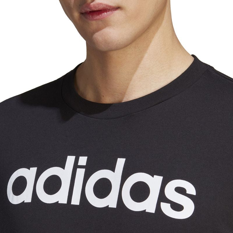 adidas Essentials Single Jersey Linear Embroidered Logo Tee M IC9274 Póló - Sportmania.hu