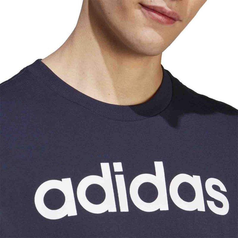adidas Essentials Single Jersey Linear Embroidered Logo Tee M IC9275 Póló - Sportmania.hu
