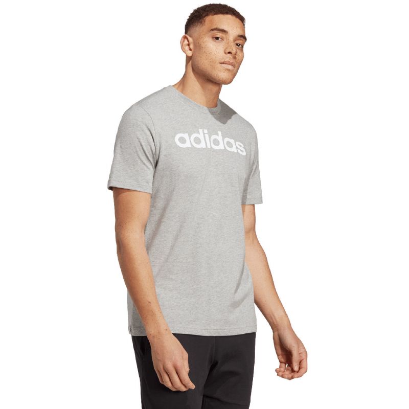adidas Essentials Single Jersey Linear Embroidered Logo Tee M IC9277 Póló - Sportmania.hu