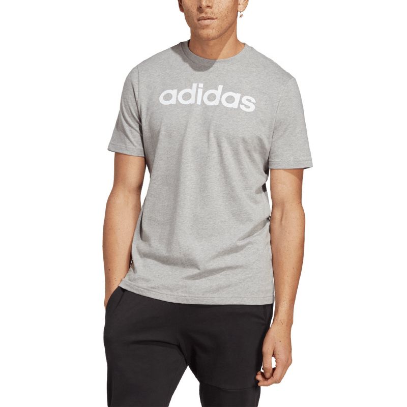 adidas Essentials Single Jersey Linear Embroidered Logo Tee M IC9277 Póló - Sportmania.hu