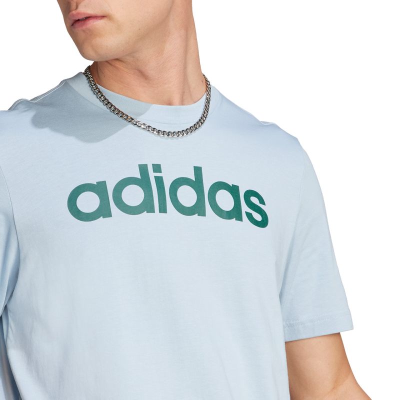 adidas Essentials Single Jersey Linear Embroidered Logo Tee M IJ8651 Póló - Sportmania.hu