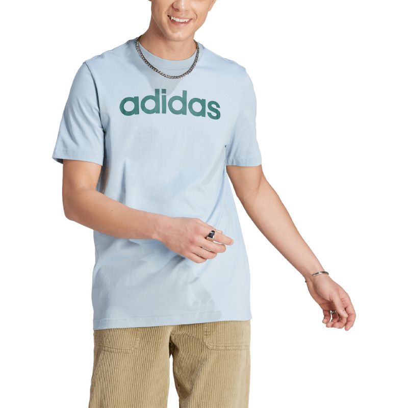 adidas Essentials Single Jersey Linear Embroidered Logo Tee M IJ8651 Póló - Sportmania.hu