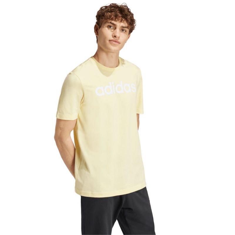 adidas Essentials Single Jersey Linear Embroidered M IZ4769 Ruházat - Sportmania.hu