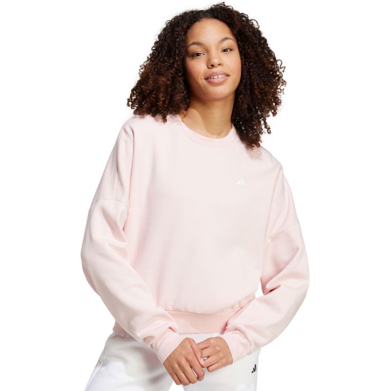 adidas Essentials Small Logo Feel Cozy W sweatshirt IX7954 Pulóver - Sportmania.hu