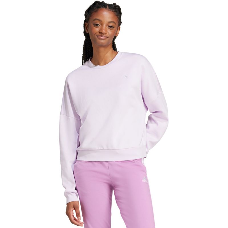 adidas Essentials Small Logo Feel Cozy W sweatshirt JF8827 Pulóver - Sportmania.hu