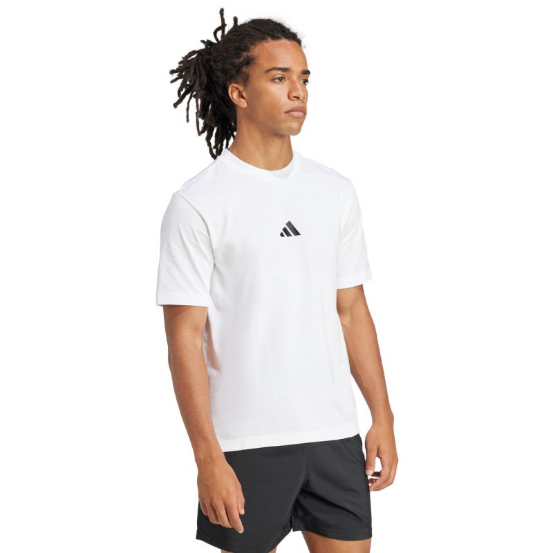 adidas Essentials Small Logo Single Jersey M JF1092 Ruházat - Sportmania.hu