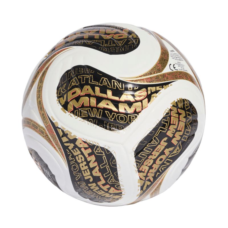 Adidas FIFA World Cup 26 Final Mini white-gold labda, arany