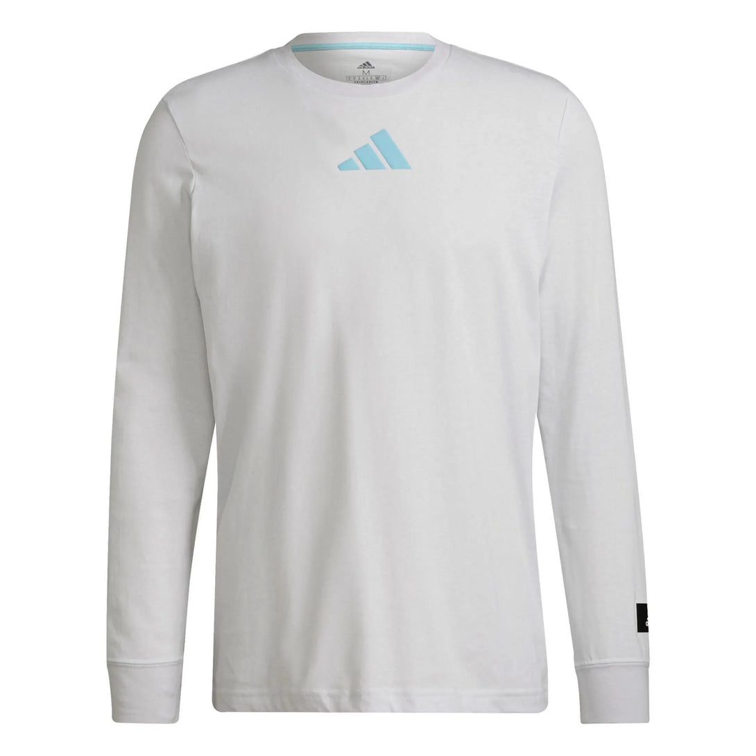 Adidas Future Block Long Sleeve Graphic póló, fehér Hosszú ujjú póló - Sportmania.hu