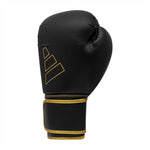 adidas HYBRID 80 ADIH80 boxing gloves black gold Kiegészítők - Sportmania.hu